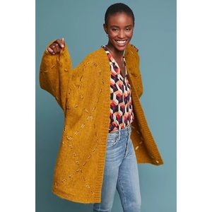 Oversized fit cardigan